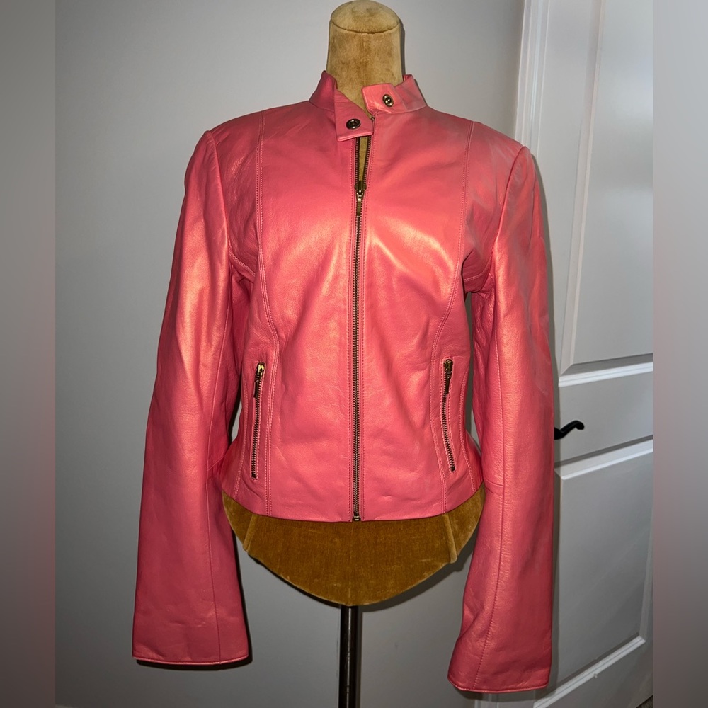 Leather Moto Jacket